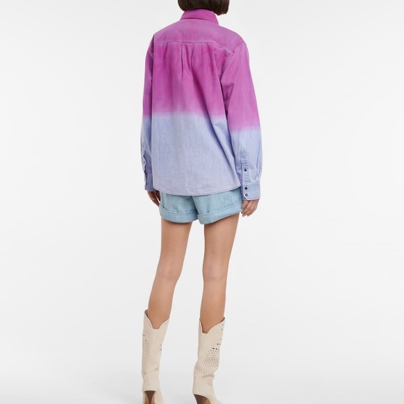 NWT Isabel Marant Etoile Pitti Ombré Blouse - Picture 3 of 7